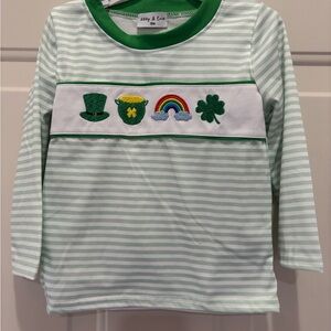NWT boutique St. Patrick’s Day set 18m